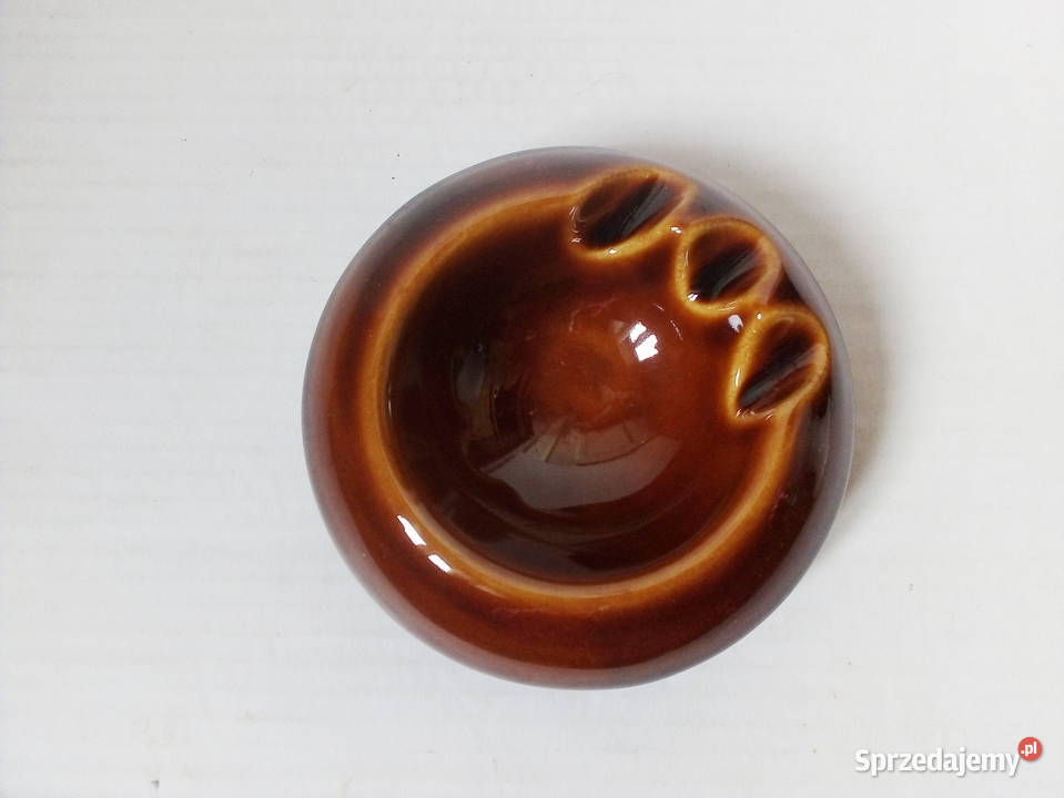 popielniczka porcelit Pruszków vintage PRL śląskie Częstochowa