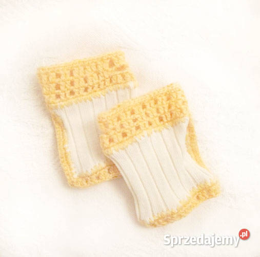 jasne mitenki dziewczynki dziecięce mitenki Gdańsk