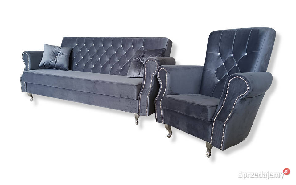 RATY kanapa wersalka z kryształami sofa