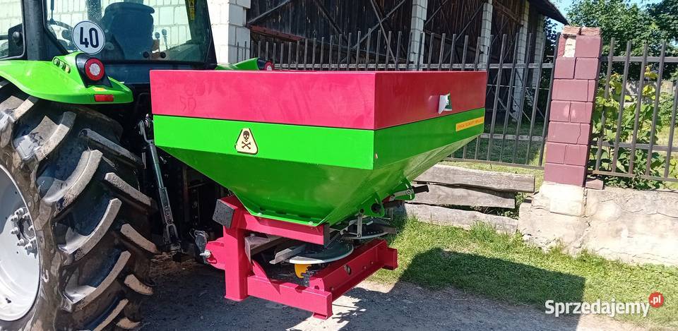 Rozsiewacz nawozu 800l 2023r Rozsiewacze nawozów lubelskie Godziszów