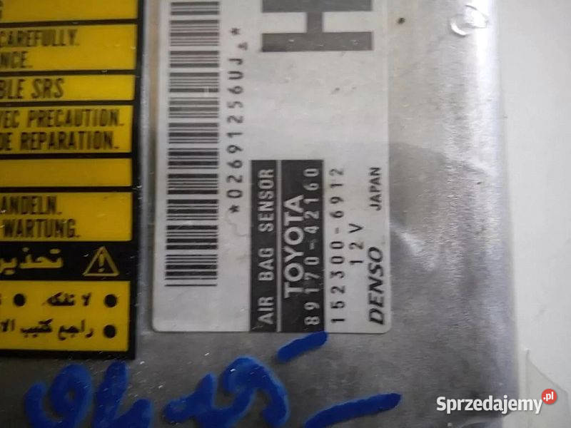 Moduł Airbag 89170 4216020 D4d Rav 4 Ii 00 05 Wola Jachowa