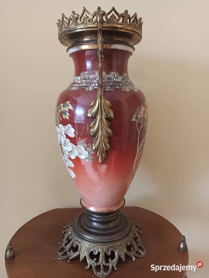 Waza porcelana brąz Napoleon III Budzyń sprzedam