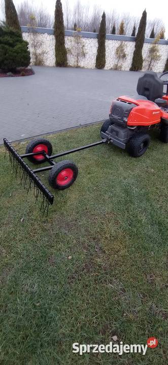 Wertykulator aerator Brona do trawy traktorek Modlnica