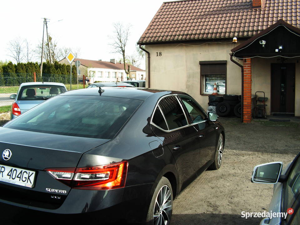 Skoda Superb 20 TDI 2016 r Automat MP3 Września