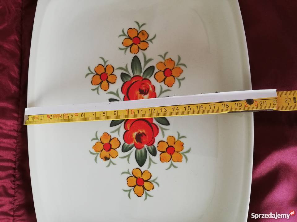 Półmisek porcelana Schirnding kompozycja Porcelana i szkło małopolskie Gorlice