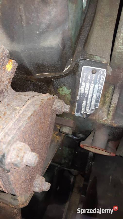 Silnik Mercedes OM401 Faun Równiarka OK demag śląskie Częstochowa