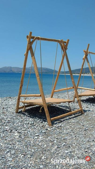 Leżanka i Huśtawki plażowe ogrodowe knajpy Gubin