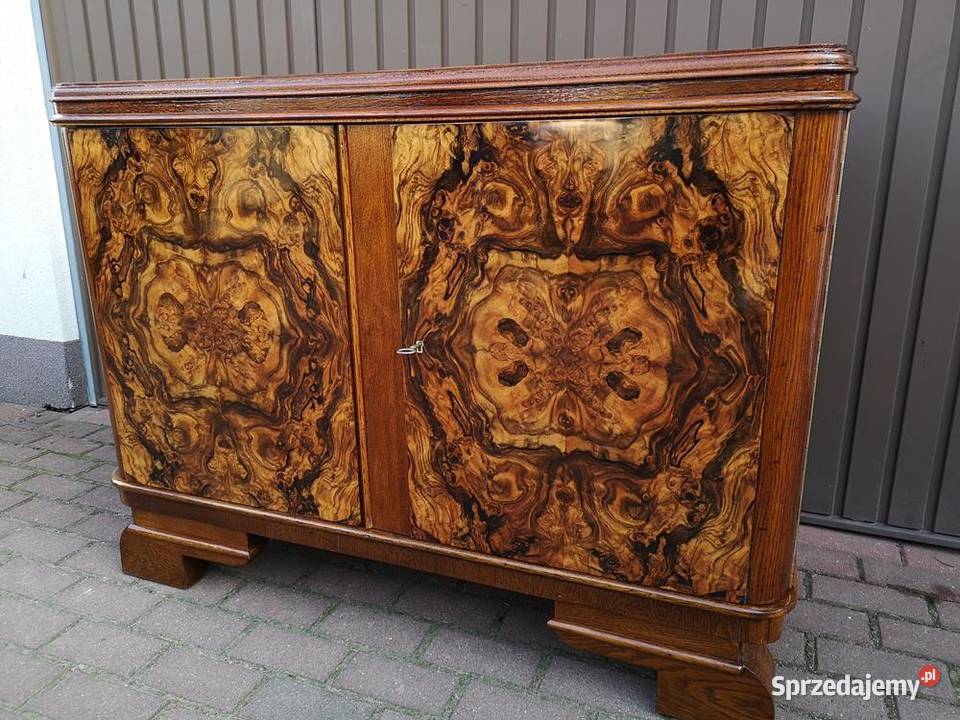 Komoda Pomocnik ARTDECO Orzech Stara Antyk Swarzędz sprzedam