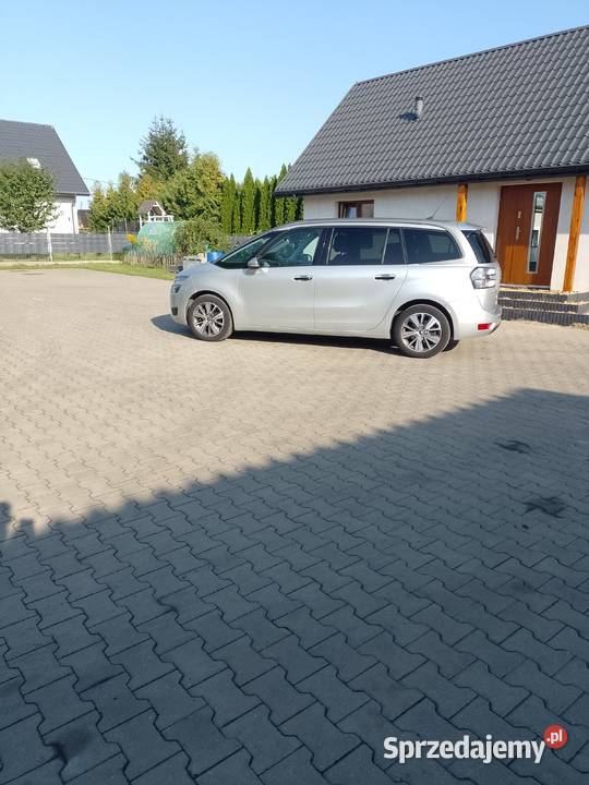 Citroen C4 grand Picasso salon polska srebrny Kutno
