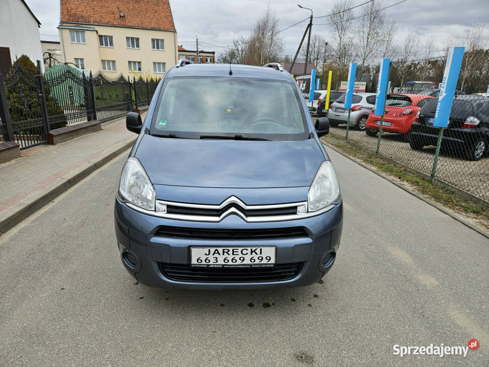 Citroen Berlingo Opłacony Zdrowy Zadbany szary Kisielice