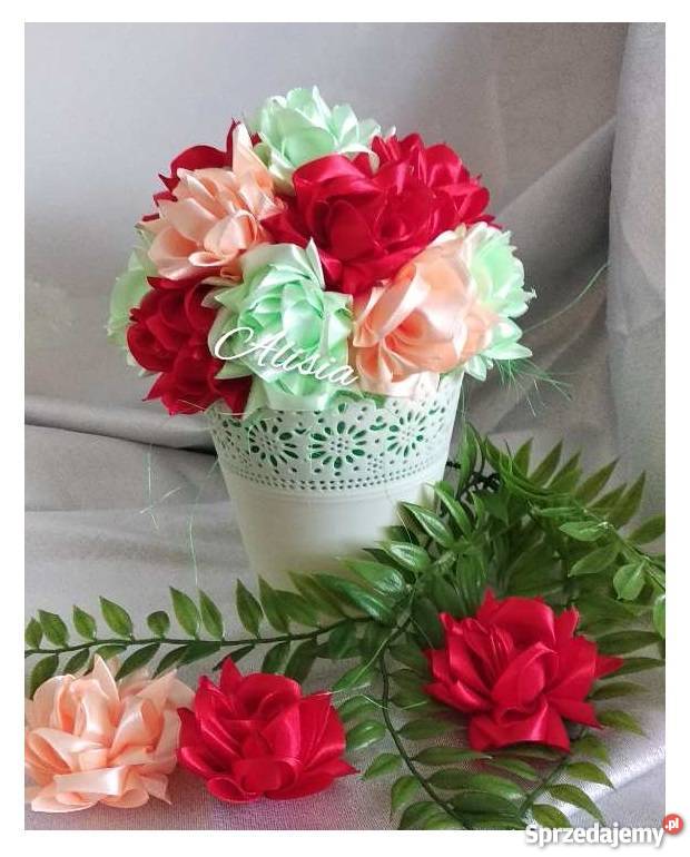 Kwiaty w doniczce flowers box dekoracje podkarpackie