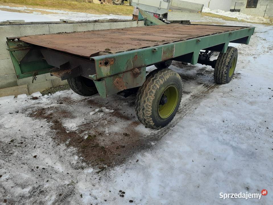 Okazja rama rozrzutnika dwuosiowego przyczepa małopolskie Tuchów