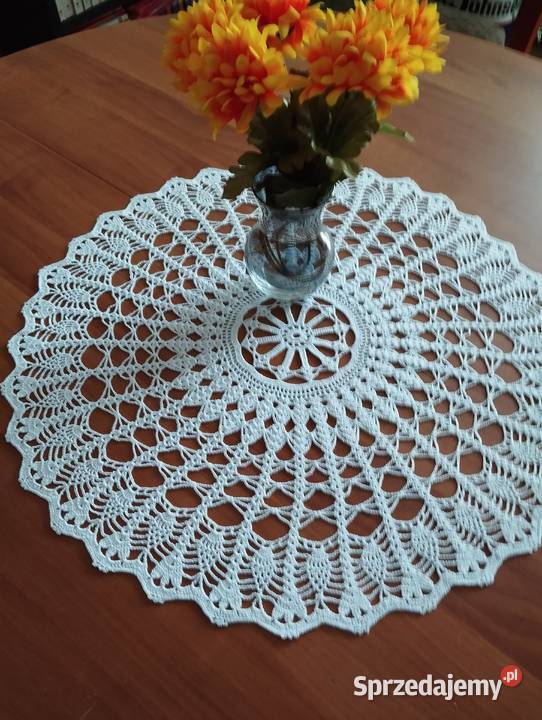 Serwetka z cienkich nici 10 49zm średnica Częstochowa