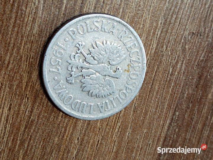 Sprzedam monete 50 gr 1957 r Chełm