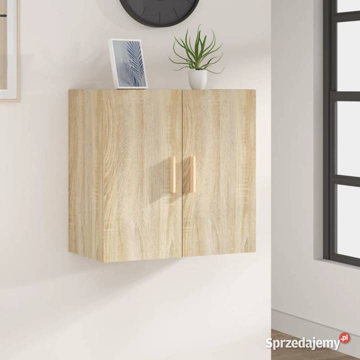 vidaXL Szafka wisząca dąb sonoma Pozostałe Warszawa