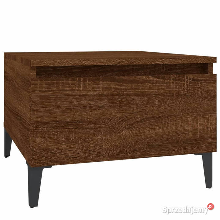 Stoliki boczne 2 brązowy dąb 50x46x35 WM819531 Warszawa