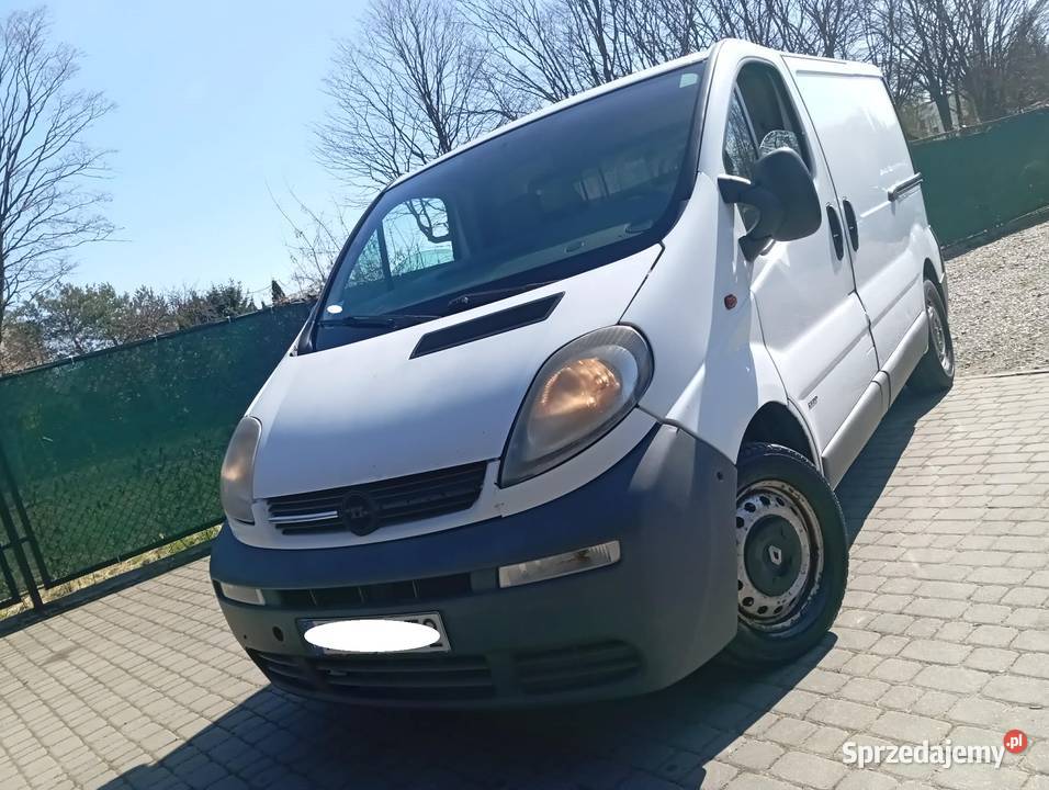 OPEL VIVARO 19 DIESEL 2 X DRZWI SUWANE SPRAWNY Zarejestrowany w Polsce Gostynin