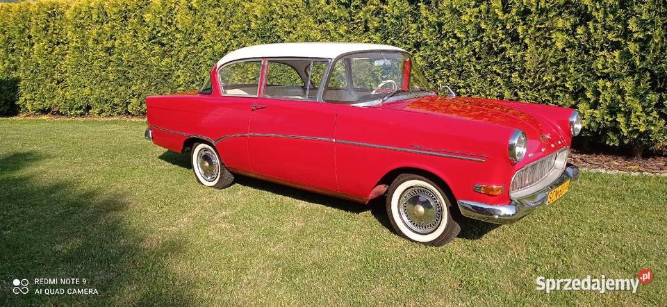 Opel Rekord z 1960 roku remoncie Strumień