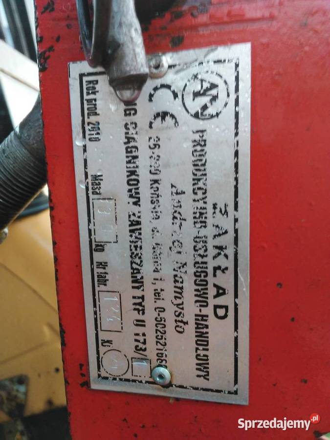 Pług Zagonowy 3skibowy Pilica