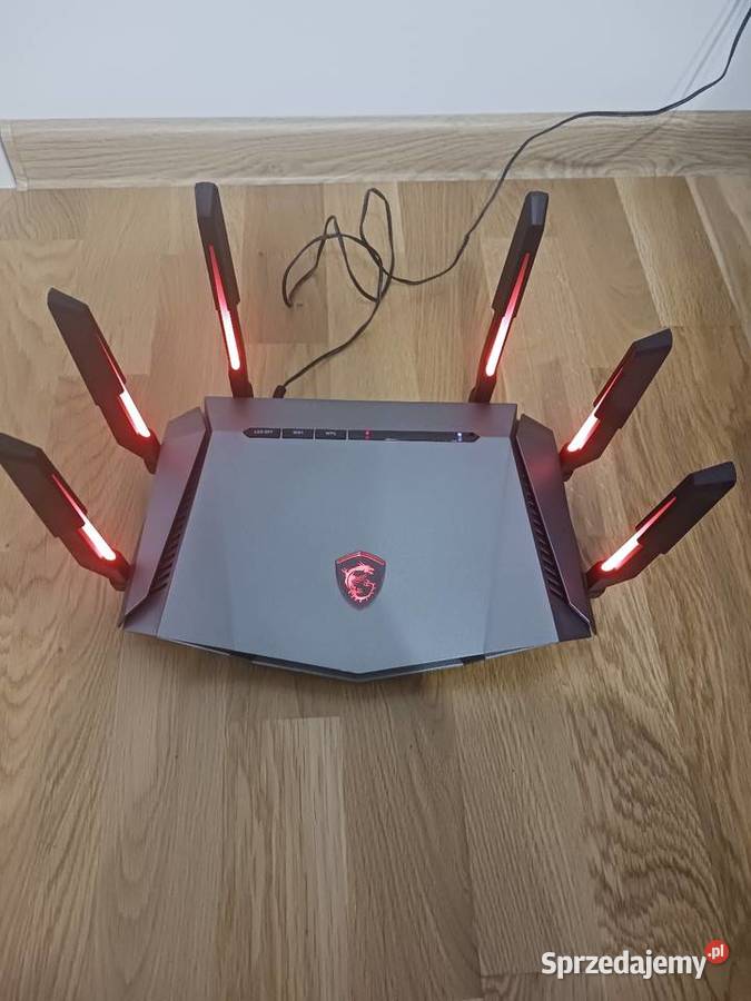 Router MSI GRAXE66 RadiX 80211ax WiFi 6 Elektronika Pawlin sprzedam