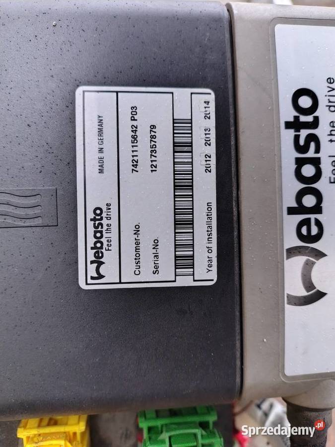 Webasto 2kw 24v jeździło w Volvo Ełk