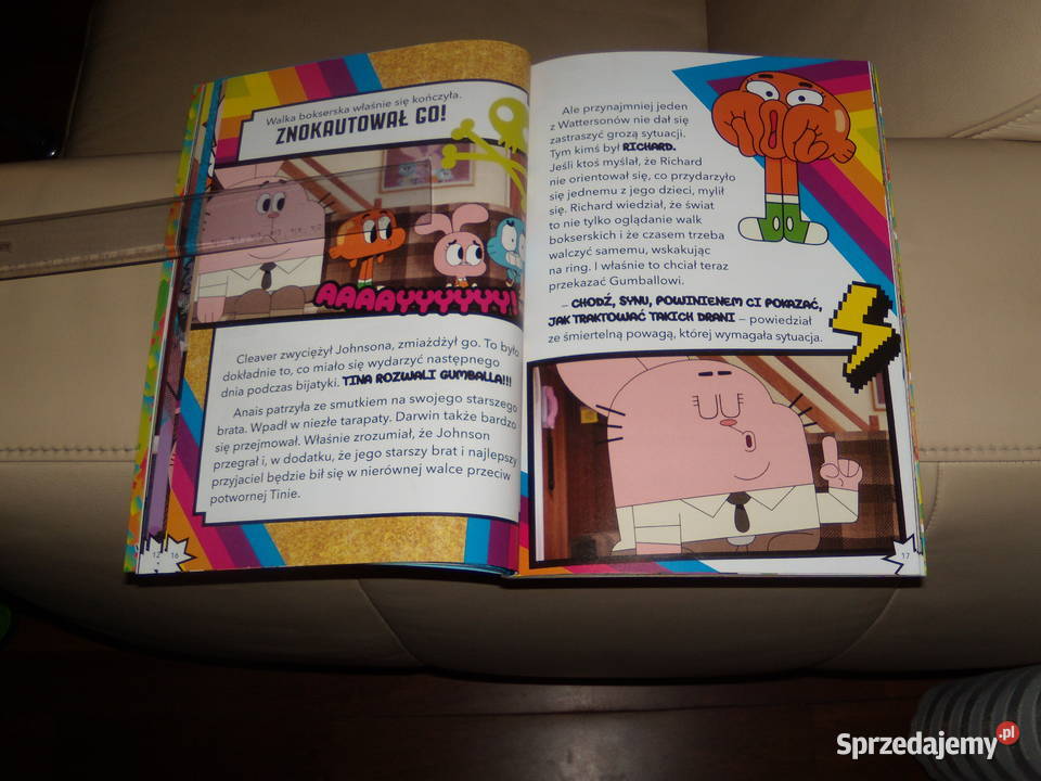 Igranie z ogniem Niesamowity świat Gumballa miękka Książki i Podręczniki mazowieckie Warszawa