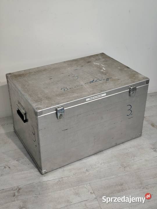 Aluminiowa Skrzynia Transportowa Wojskowa Alubox Poddębice sprzedam