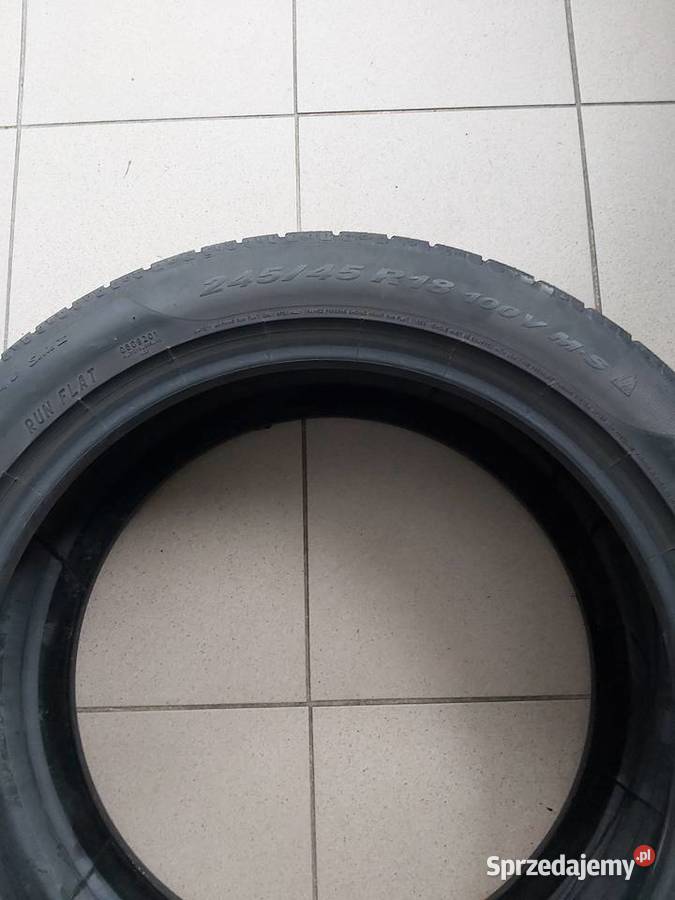 Opona Zimowa Pirelli Sottozero 245 45 R18 Komorniki sprzedam