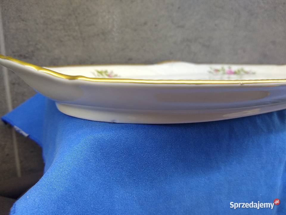 Półmisek królewski Rosenthal Moosrose ecru Kalisz