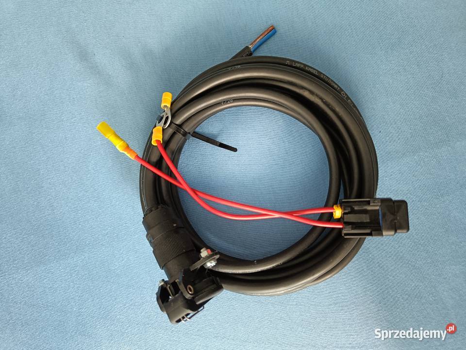 Kabel zasilający 5M z gniazdem 3pin Deutsch i lubelskie Biała Podlaska sprzedam