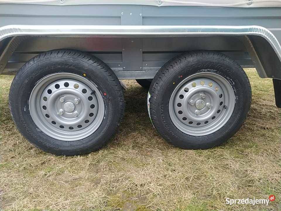 Przyczepa lekka dwuosiowa Fracht wym lubelskie