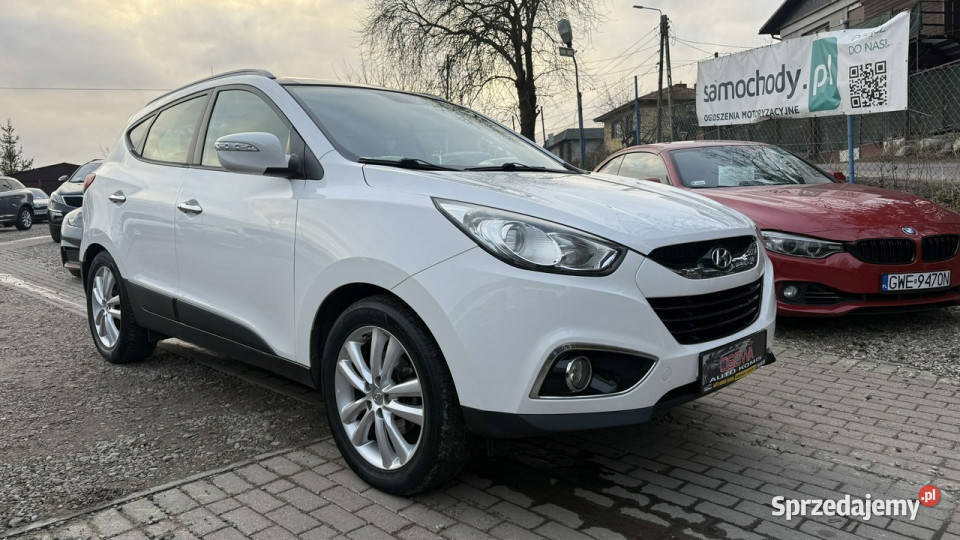 Hyundai ix35 20crdi 4x4 AWD skóry ledy Navi tempomat Gdańsk