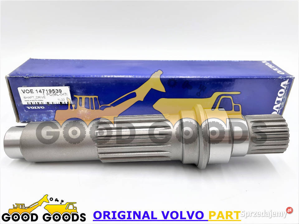 VOLVO WAŁEK GŁÓWNY SILNIKA JAZDY 14719539 Władysławów sprzedam