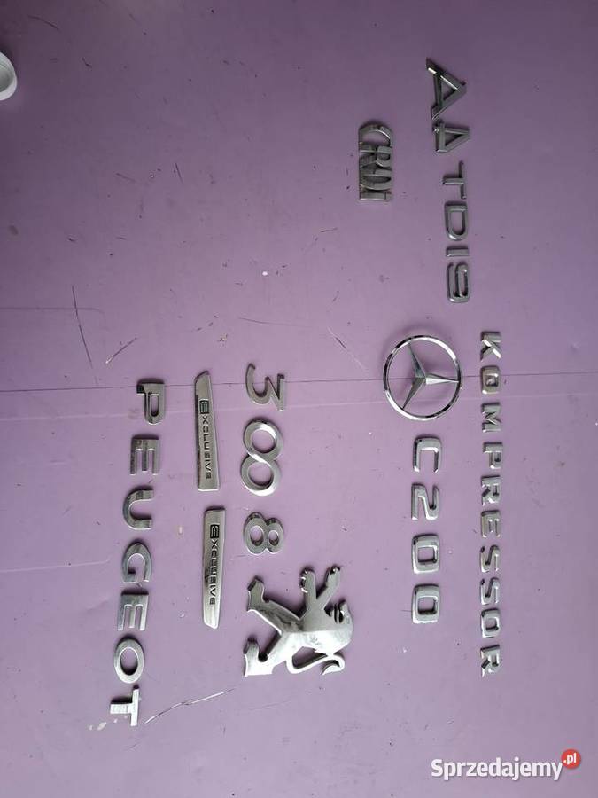 Napis Logo Literki Bugattii Indigo 4Motion Skawina