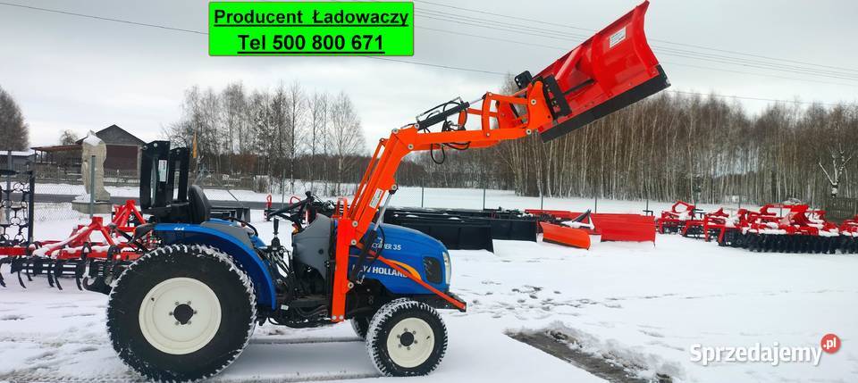 Ładowacz Czołowy Tur Traktor ISEKI KUBOTA nieuszkodzony