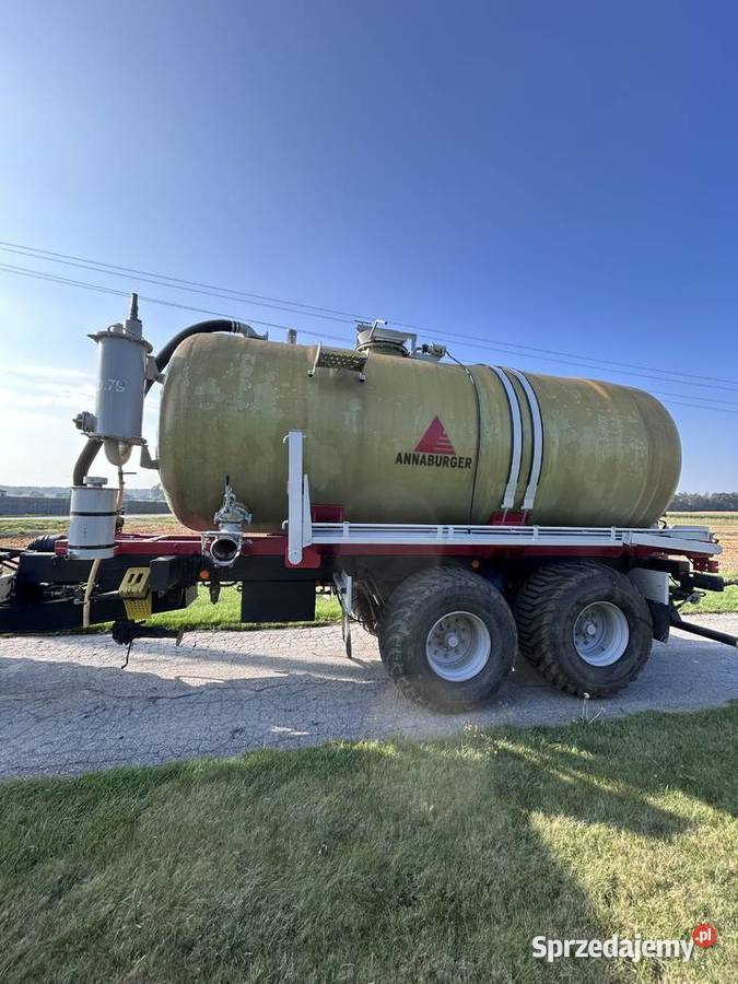 Beczkowóz Annaburger Przyczepy rolnicze Mąkoszyn