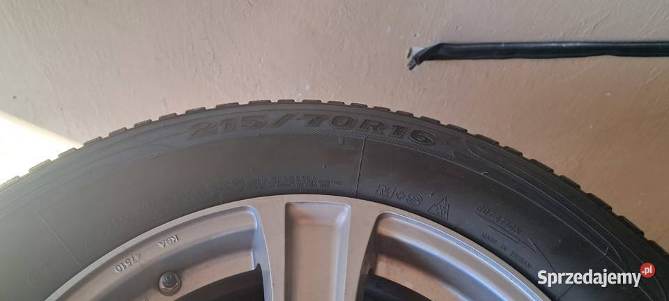 Felgi aluminiowe R16 z oponami Czujniki TPMS Lublin