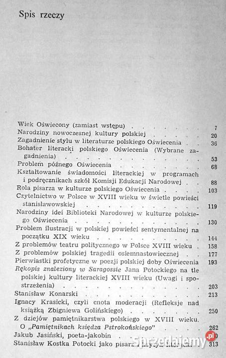 Wiek oświecony Zdzisław Libera Rok wydania 1986 Chełm sprzedam
