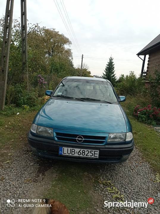 Opel Astra f 1993 niebieski Lublin