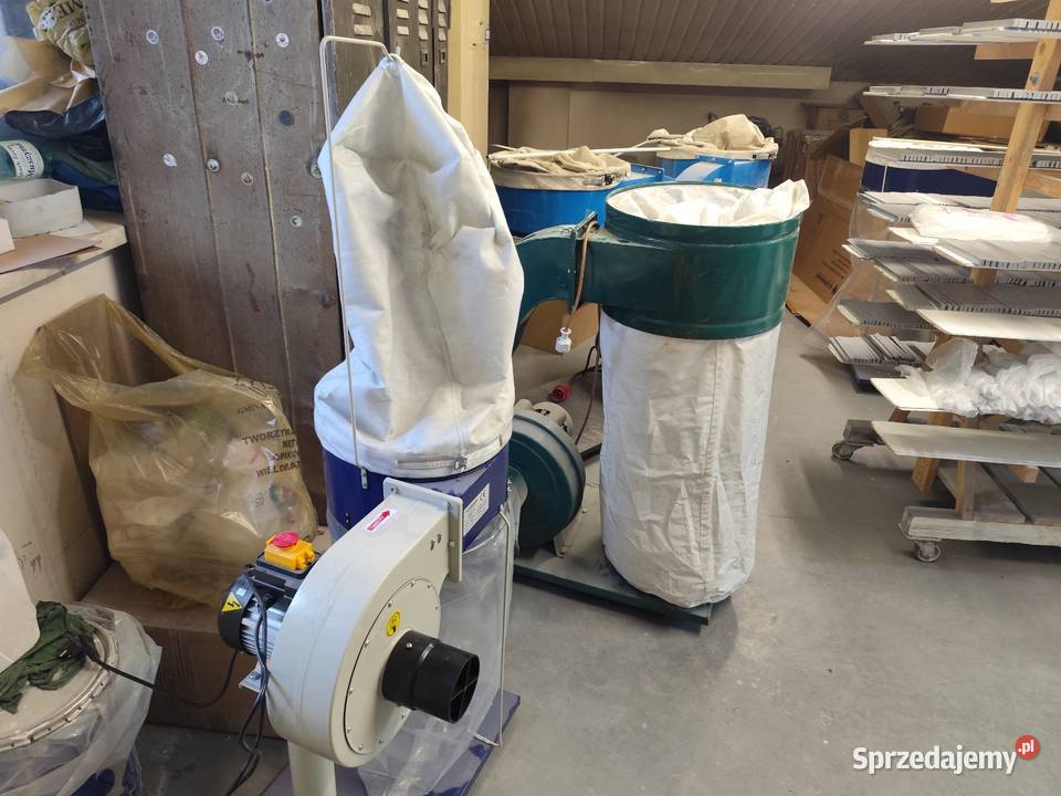 Odciąg trocin pyłu do piły grubościówki heblarki małopolskie Maków Podhalański