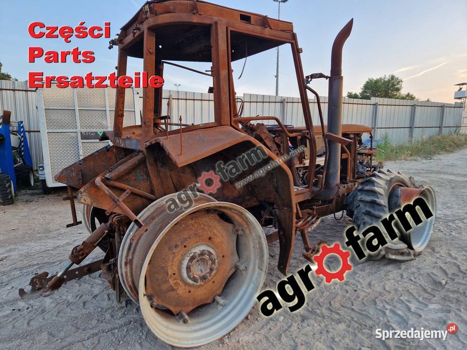 Massey Ferguson 6180 części skrzynia biegów oś Byków