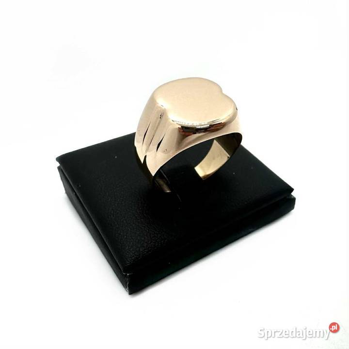 Złoty Sygnet Próby 583 726g Rozmiar 24 złoto Sygnety Elbląg