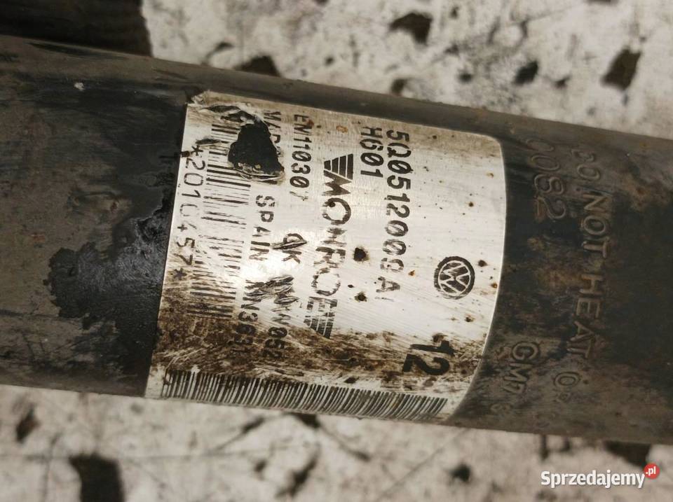 AMORTYZATOR LEWY TYŁ DCC 20 TSI GTI 5Q0512009A