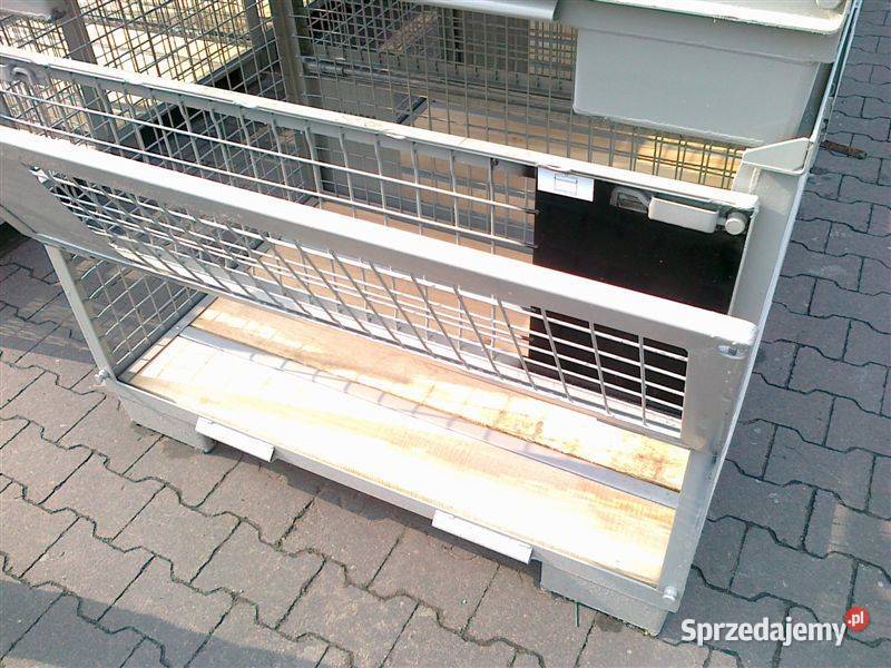 Gitterbox UIC skrzyniopalety pojemniki siatkowe wielkopolskie Poznań