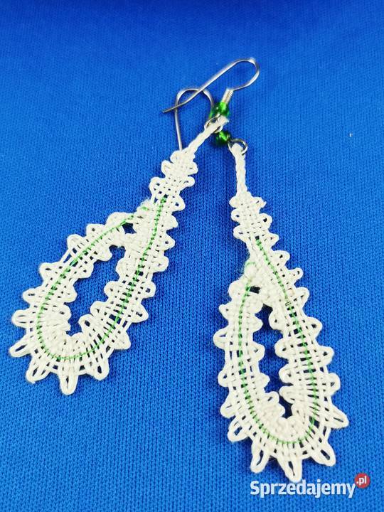 Kolczyki klockowe sprzedam