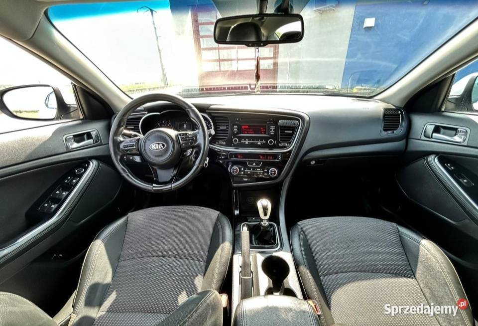 KIA Optima 17 CRDi 136 2014r 6 bieg manual 270 Optima Tczew
