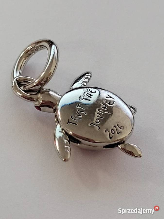Charms żółwik do bransoletki Pandora S925 mazowieckie