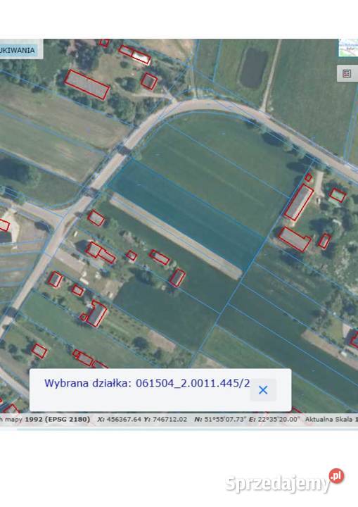 Działka budowlana 05 ha Olszewnica głównej