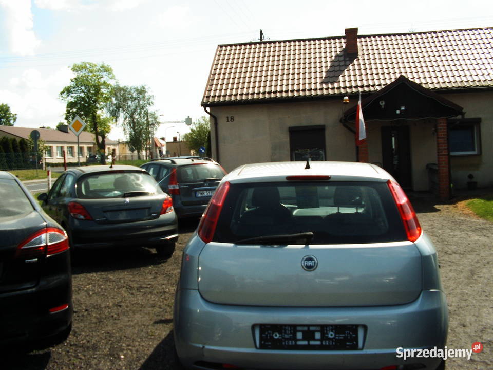 Fiat Punto 14 Etylina 2007 r welurowa tapicerka Września sprzedam