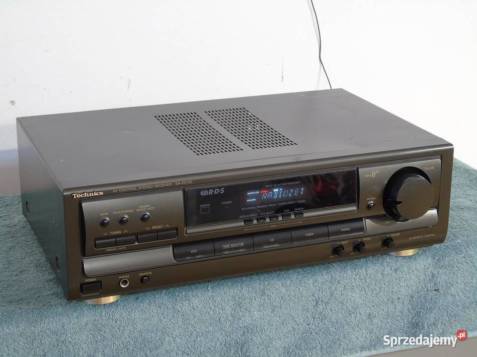 Amplituner Technics SAEX100 mocny i sprawny Jasło